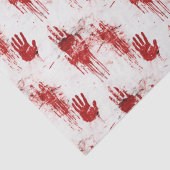 True Crime Horror Pattern Tissuepapier (Detail)