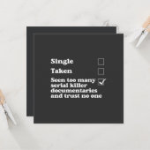 True Crime Kaart (Voorkant / Achterkant in situ)