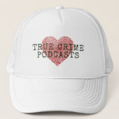 True Crime Podcast Lover Trucker Pet (Voorkant)