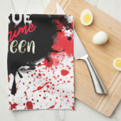 True Crime Queen Theedoek (Quarter Fold)