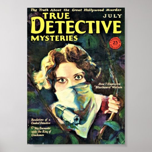 True Detective Mysteries - juli Poster (Voorkant)
