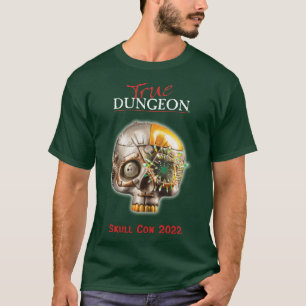 True Dungeon - Skull Con - donkergroene T-Shirt