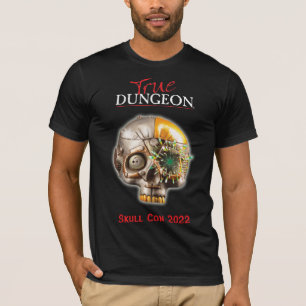 True Dungeon Skull Con - zwart T-shirt