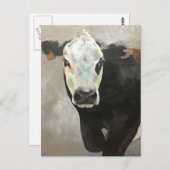 True Grit Cow Post-kaart Briefkaart (Voorkant / Achterkant)