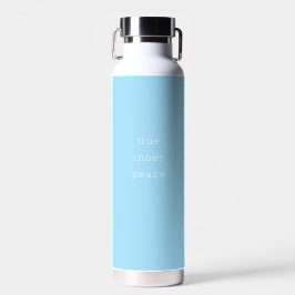 True Inner Peace Minimalistic Water Bottle Waterfles
