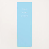 True Inner Peace Minimalistic Yoga Mat (Voorkant)