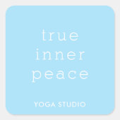 "True Inner Peace"  sticker (Devant)