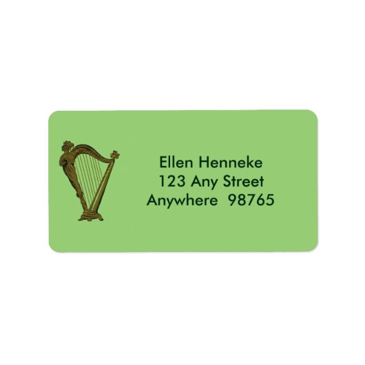 True Irish Hearts Etiket (Voorkant)