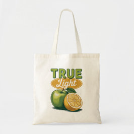 True Light Green Apple Lemon Retro Faith T-shirt Tote Bag