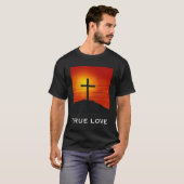 True Love - Black T-shirt (Voorkant volledig)