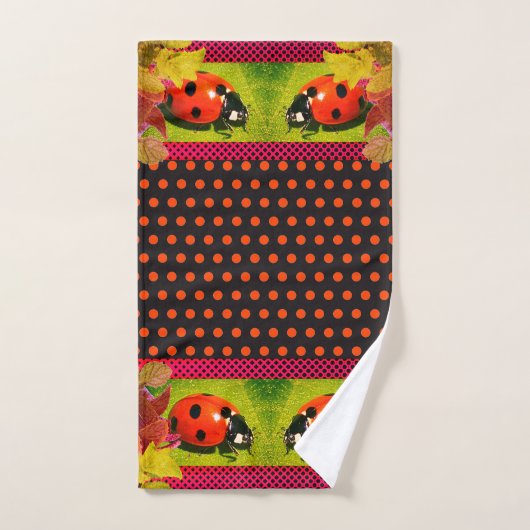 True Love Bug Ladybug Bad Handdoek (Handdoek)