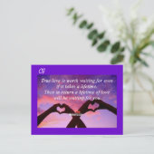 True Love - Carte postale (Debout devant)