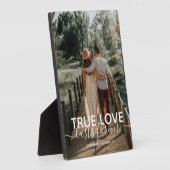 True Love Couple-foto Fotoplaat (Zijkant)