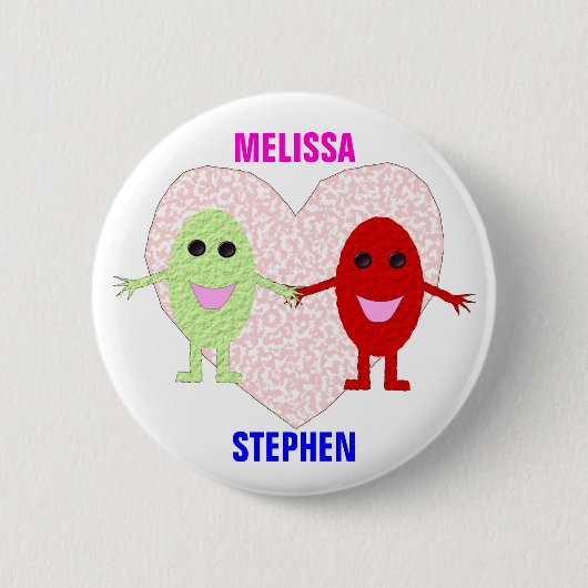 True Love Couples Button (Voorkant)