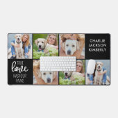 True Love Custom Pet Amoureux des chiens 4 Photo C (Clavier et souris)