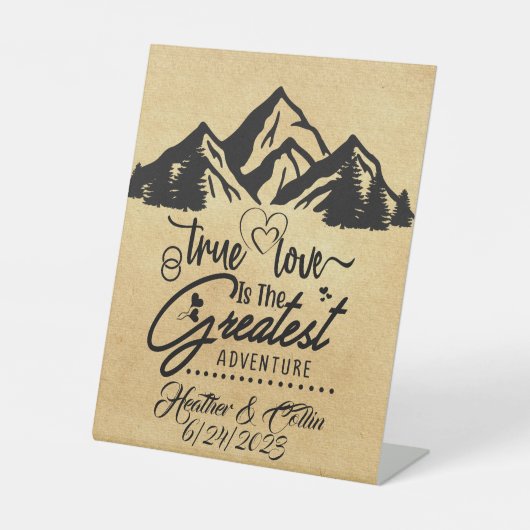 True Love est le signe personnalisé de la plus gra (Recto)