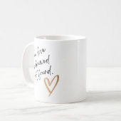 True Love Is Brewed Not Found – Cute Coffee Mug (Devant gauche)