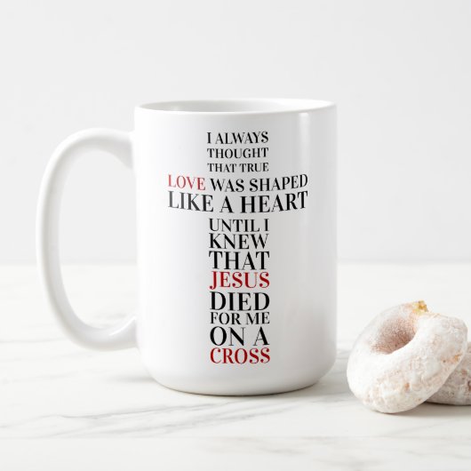 True love koffiemok (Met donut)