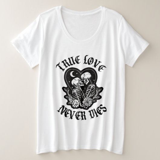 True Love Never Dies Skeleton Couple (Design devant)