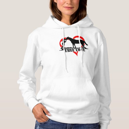 True Love (paard) Hoodie (Voorkant)