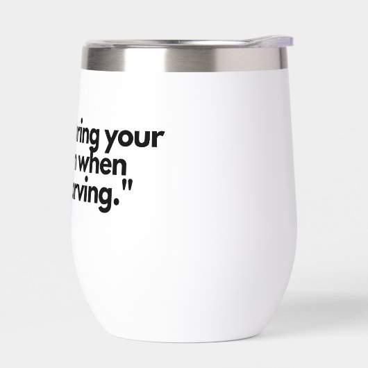 True Love Tumbler - Fries, Amour et Sacrifice (Gauche)