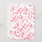 "True Love" Valentijn Foto geboorteaankondiging Aankondiging (Achterkant)