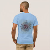 True North Bliss | Rose Compass Tattoo T-shirt (Achterkant volledig)