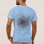 True North Bliss | Rose Compass Tattoo T-shirt (Achterkant)