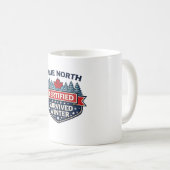 True North Gecertificeerd — Winter Overleefd Mok (Voorkant rechts)