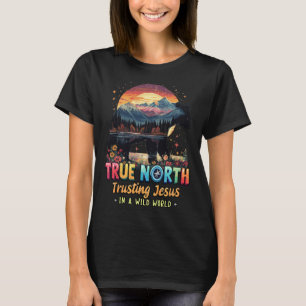 True North Jezus vertrouwen in een wilde wereld Vb T-shirt