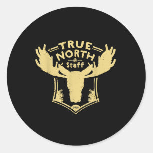 True North Vbs 2025 Jezus vertrouwen Woestijn Chri Ronde Sticker