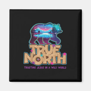 True North Vertrouwend op Jezus Vbs 2025 Wilde Wer Magneet