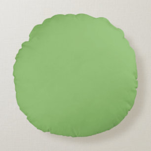 True Pistachio Green Round Pillow Rond Kussen