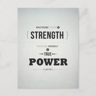 True Power - Inspirerend Briefkaart