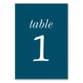 True Simplicity 2 Neptune Mariage Numéro de table (Par défaut)