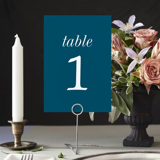 True Simplicity 2 Neptune Mariage Numéro de table