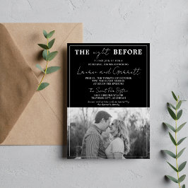 True Simplicity 3 Zwart-wit repetitie diner Kaart