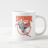 True  Supergirl Flying Graphic Extra Grote Beker (Rechts)