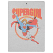 True Supergirl Flying Graphic Klembord (Achterkant)