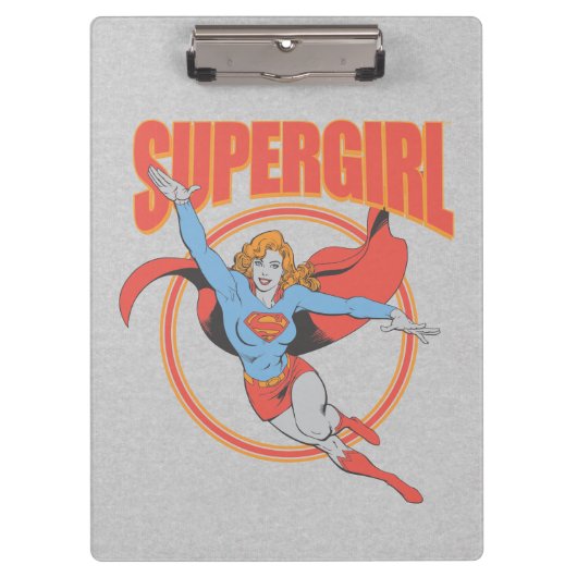 True Supergirl Flying Graphic Klembord (Voorkant)