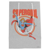True  Supergirl Flying Graphic Medium Cadeauzakje (Achterkant)