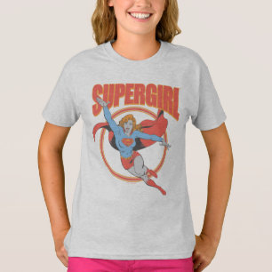 True Supergirl Flying Graphic T-shirt