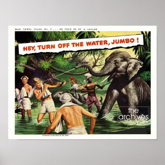 True Towel Tales No. 5 of 6 Poster (Devant)