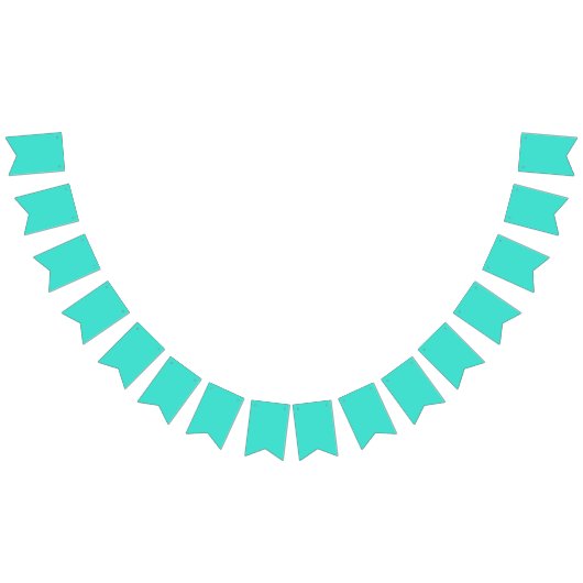 True Turquoise Vlaggetjes (Alle)