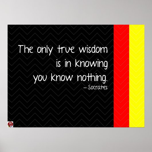 True Wisdom Poster (Voorkant)
