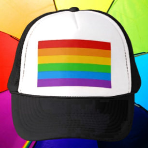 TrueColors: Regenboogvlag Trucker Pet