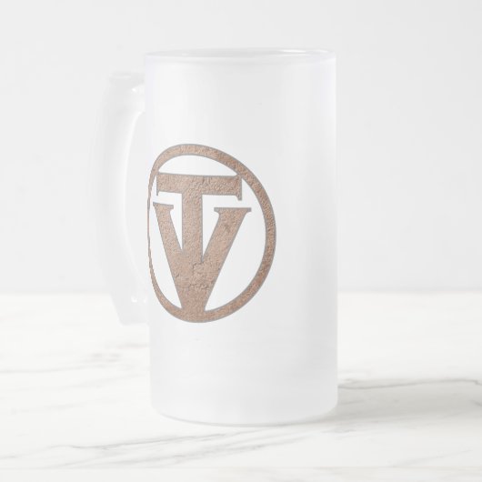 TrueVanguard Frosted Beer Mok (Voorkant links)