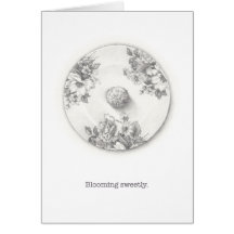 Truffe sur une plaque illustration crayon