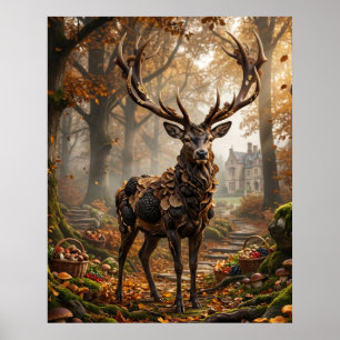 Truffel Hert Bosgoed Estate Poster