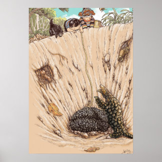 Truffel Paddenstoel Muurkunst — Yunnan Sprookjesbo Poster
